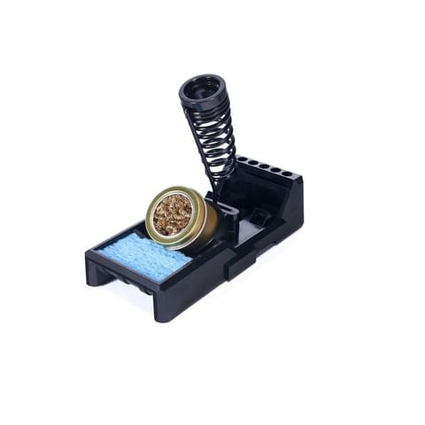 YIHUA X-4 Premium Soldering Iron Holder with Brass Wool, Cleaning Sponge and Solder Tip Slots