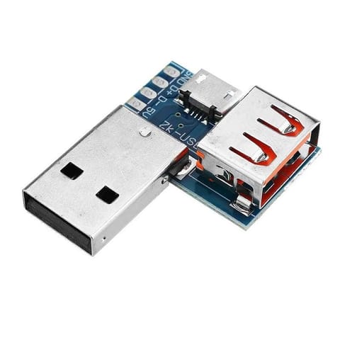 USB Adapter Board Male To Female Adapter Micro USB Interface 4P 2.54mm