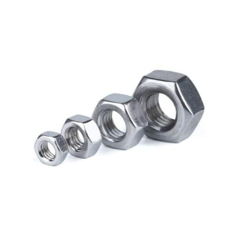 EasyMech M2 SS Hex Nut -50 Pcs.