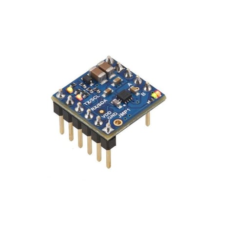 Motoron M1T550 Single I²C Motor Controller (Header Pins Soldered)